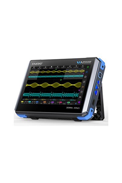 FNIRSI DPOS350P 350MHz 1GSPS 4'ü 1 Arada Tablet Osiloskop Sinyal Jeneratör Sp...
