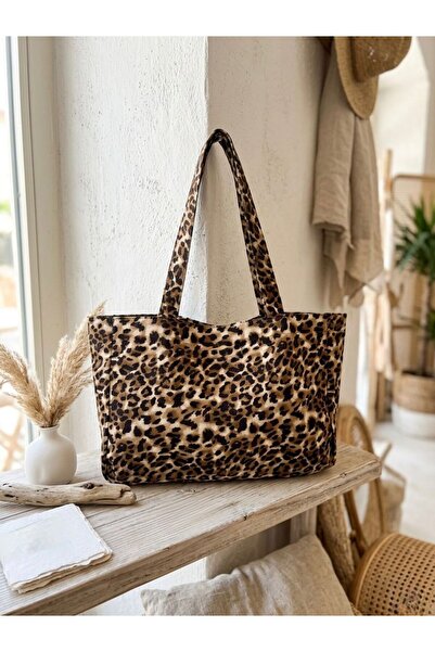 Axesoire NWC-057 Leopar Çok Renkli Çanta