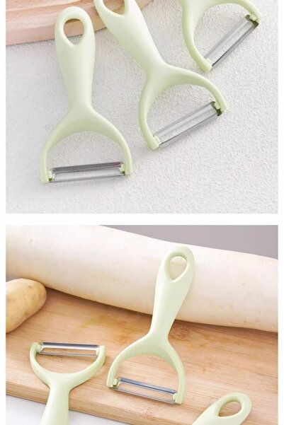 Choice 3PCS Stainless Steel Peeler with PP Handle, Potato and Household Veget...