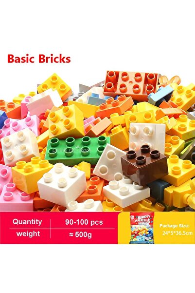 Choice28 Basic Bricks 500g Bulk Big Particle Building Block Accessories Anima...