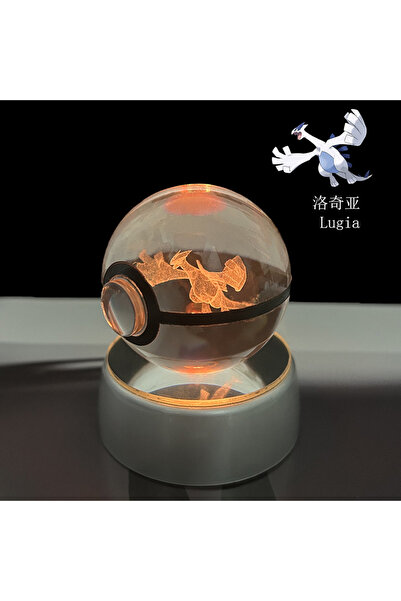 Choice3 Lugia Pokemon Crystal Ball Pikachu Gengar Eevee Mewtwo Lacario Anime ...