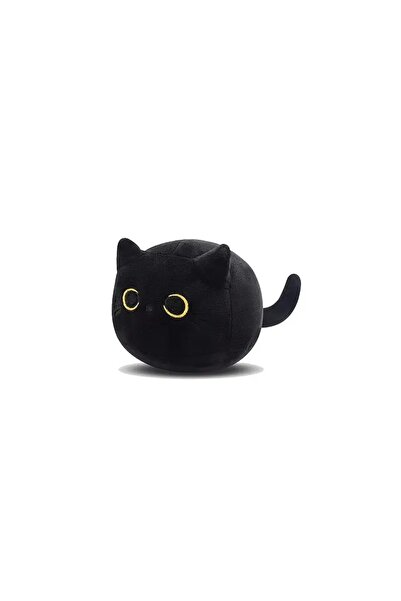 Choice 15cm black 15cm/25cmFluffy Black Cat Plush Toys Stuffed Animal Cats So...