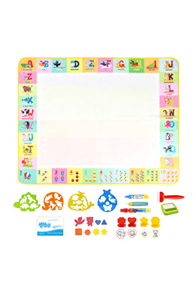 Choice A 100x80cm 100x80CM Coloring Doodle Magic Water Drawing Mat With Reusa...