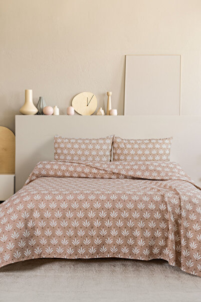 Elart Riva Pike Double 100% Cotton (200X220 cm) Beige