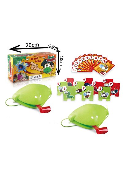 Choice Green Frog Lizard Mask Wagging Tongue Lick Cards Board Games for Child...
