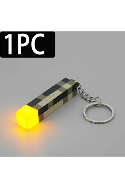 choice2 1PCS /2026 New World Torch Light Torch Can Shine Keychain Mini Model ...