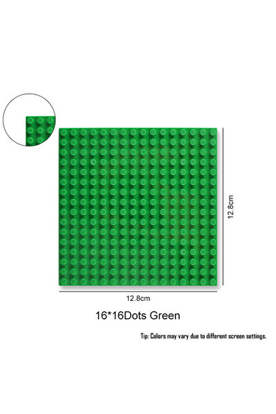 Choice5 16X16 Green 32x32x16x16 Dots Classic Base Plates MOC DIY Plastic Bric...