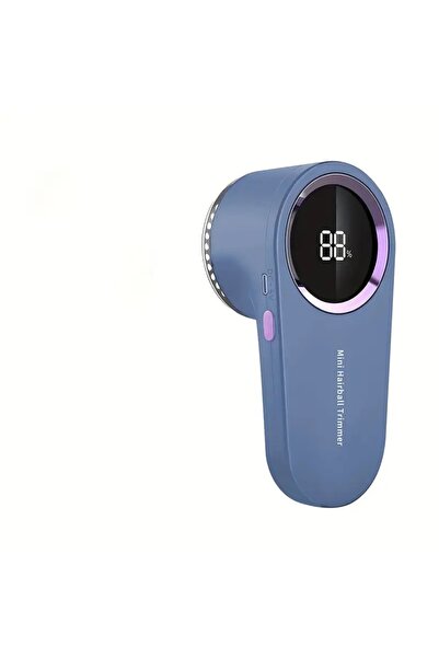 Choice3 Blue USB Charging Hair Ball Trimmer, Portable Clothing Hair Remover w...