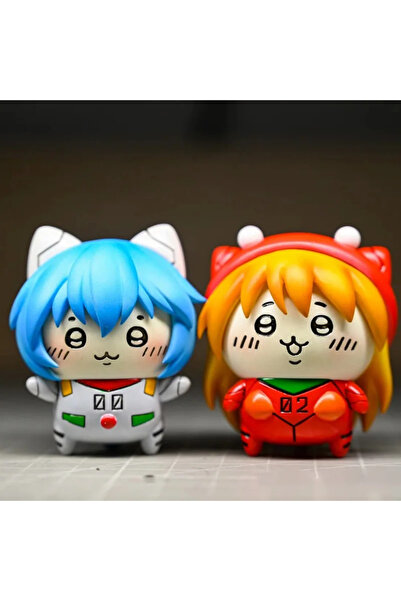 Choice1 2PCS Chiikawa Cosplay Figure Collection Cute Usagi Hachiware EVA Styl...