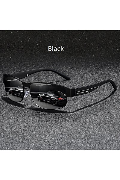 Choice3 Black Fashion Vintage Square Frame Sunglasses Men Women Fishing Drivi...
