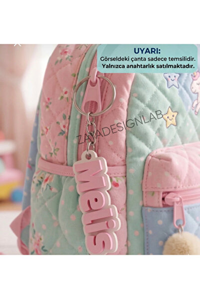 ZayaDesignLab Zaya Design Lab Kişiye Özel İsimli Çocuk Çanta Aksesuarı ve Ana...