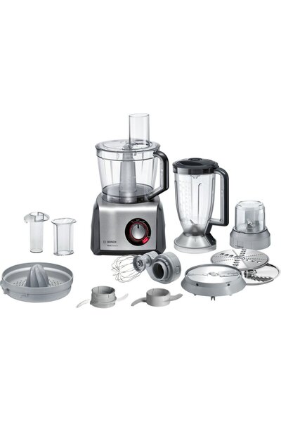 Bosch Robot de bucatarie MC812M844, 1250 W, 3.9 L, 50 functii, Selector vitez...