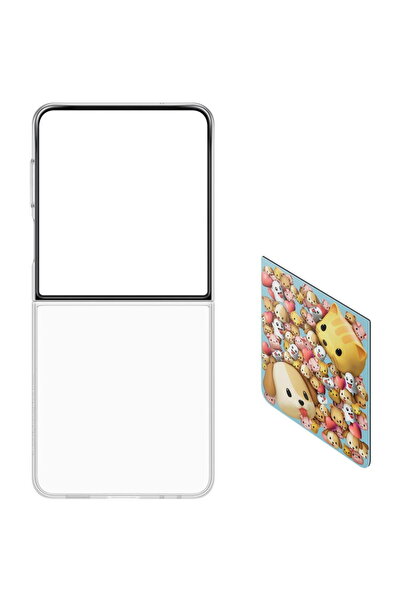 Samsung Galaxy Z Flip 7 - Husă de protecție FlipSuit pentru spate - Transparentă