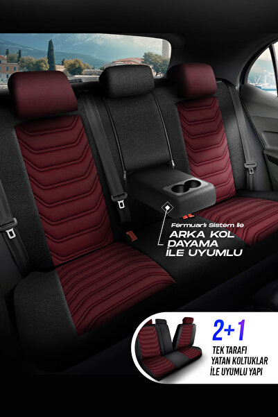 Panda Kılıf PANDA FLORİDA SERİSİ PİKE KUMAŞ OTO KOLTUK KILIFI - TAM SET