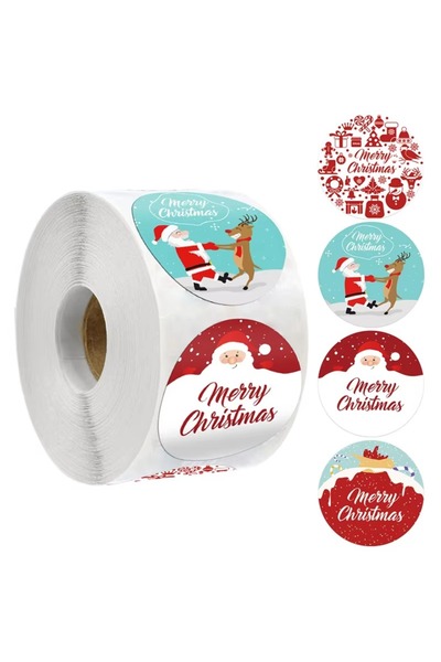Choice20 A(2)-100PCS 100-500PCS Merry Christmas Stickers Small Stickers for R...