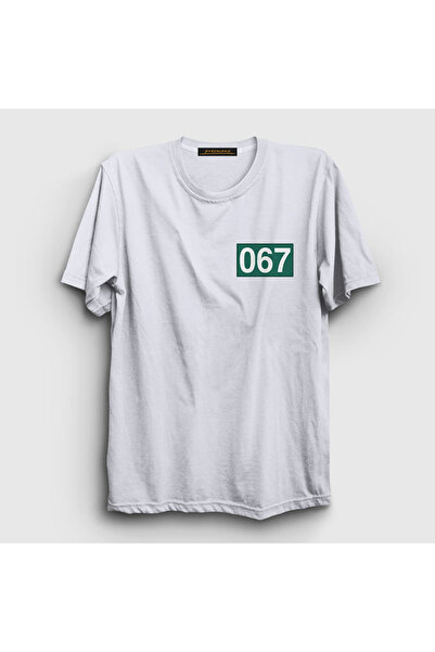 Presmono Unisex White Kang Sae Byeok 067 Squid Game T-shirt260770tt