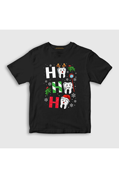 Presmono Unisex Kids Black Christmas Dentist Gift Dentist Dental T-Shirt 6055...