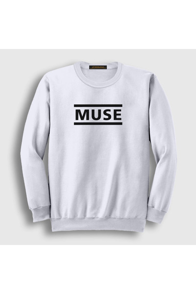 Presmono Unisex majica sa belim logotipom Muse 70072tt