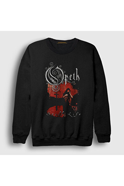 Presmono سويت شيرت أسود للجنسين من Still Life Opeth 604858tt