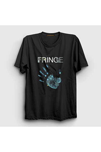 Presmono Tricou unisex cu franjuri negre - Seria TV 438371 tt