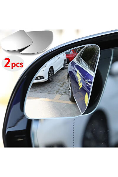 Choice 2pcs 2pcs Universal Fit Glass Car Wide-angle Blind Spot Rearview Mirro...