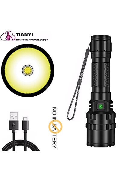 Choice 18650 Lithium Battery Fixed focus black A NO IN BATTERY Tactical Flash...