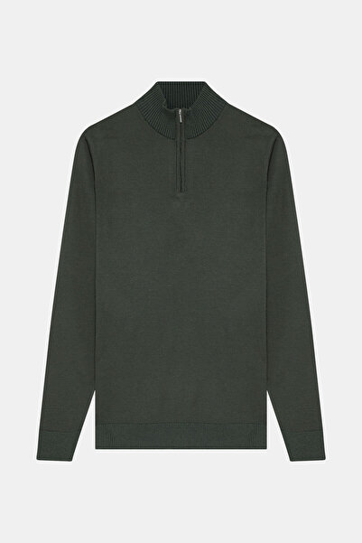 W Collection HAKİ UZUN KOLLU KAZAK