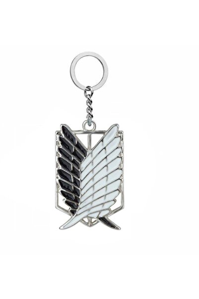 Herşey Nota Attack on Titan Wings of Liberty Keychain |   Anime Themed Unisex...