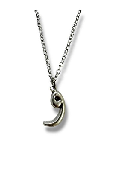 Herşey Nota Arabic Vav (و) Letter Necklace – Symbol of Meaning and Elegance -...