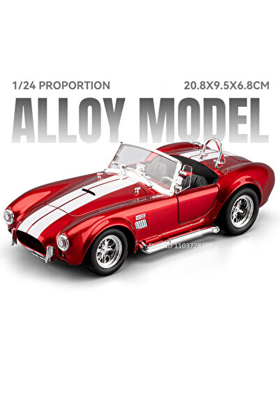 Choice5 نموذج سيارة كوبرا ريد 1:24 شيلبي كوبرا 500K، سيارات كلاسيكية من السبا...