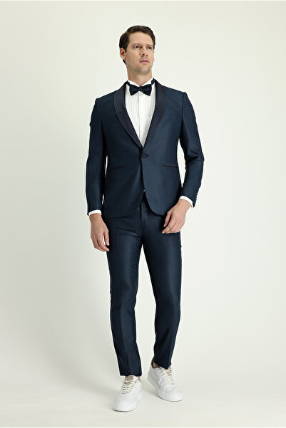 Kiğılı 7 Drop Slim Fit Slim Fit Shawl Collar Tuxedo & Groom Suit