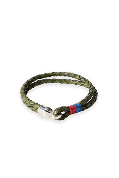 Kiğılı Round Braided Leather Bracelet (m)
