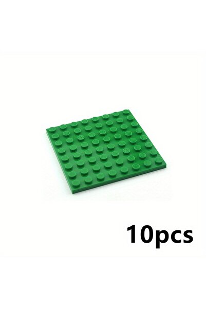 Choice1 Green-10Pcs 10pcs 8x8 Building Block Baseplate Compatible 41593 Board...