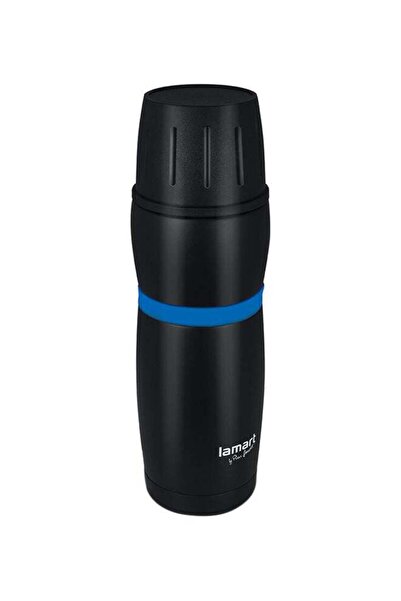 LAMART Vacuum Flask High Quality Stainless Steel 480 Ml Black/Blue