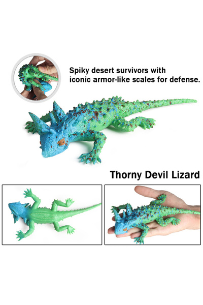 Choice3 A3 TPR Realistic Lizard Toy, High-Quality, Soft Durable Washable Ultr...