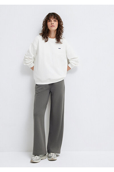 Mavi Pantaloni de sport gri cu picioare largi 1011057-70096
