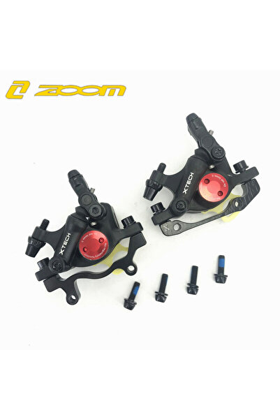 Choice Front-Rear Black ZOOM HB100 Hydraulic Disc Brake Caliper Double Piston...