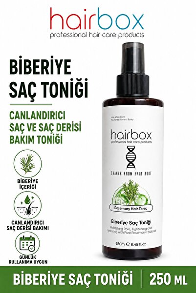 hairbox professional hair care products Biberiye Saç Toniği, Hairbox