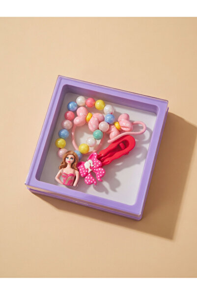 Katia&Bony Σετ αγκράφες με φιγούρα γοργόνας σε πλαστικό κουτί, πολύχρωμο