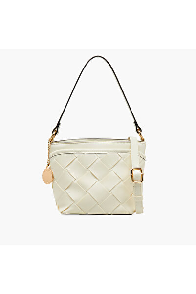 Marina Galanti Textured Bucket Bag with Detachable Strap