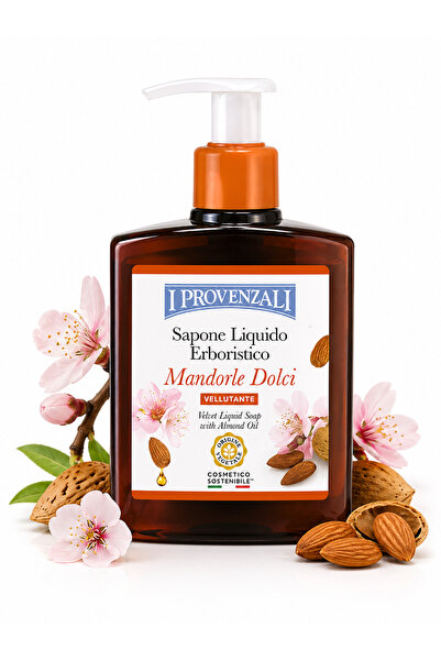 I Provenzali Săpun Lichid cu Ulei de Migdale 250 ml – I Provenzali, Piele Cat...
