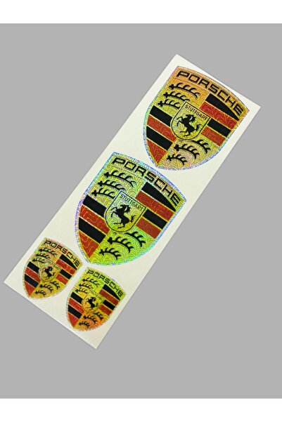 OTO SÜSLEN İSTANBUL Moto Grup Porsche Hologramlı Sticker