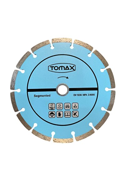 Segmentli Elmas - Beton Taş Kesici Testere 180x2.2x22