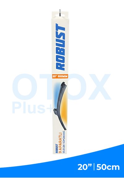 ROBUST 50 CM | 20” 500mm Universal Oto Sileceği | 9 Aparatlı | Sessiz Çalışma...