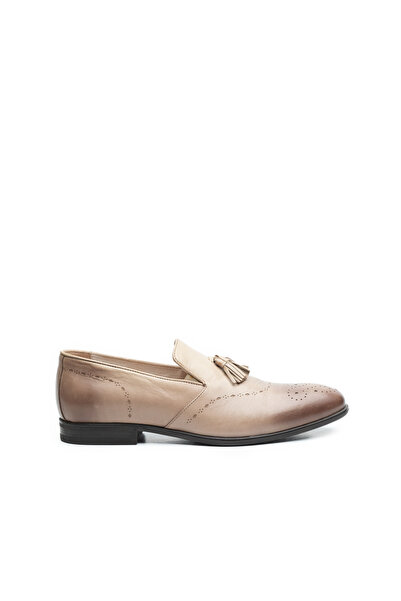 UrbanShoes Pantofi eleganti barbati din piele naturala cu ciucuri, Leofex - 8...
