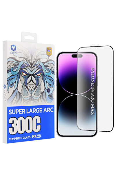 Lito Protective film for iPhone 14 Pro Max, Transparent; Shockproof, transparent