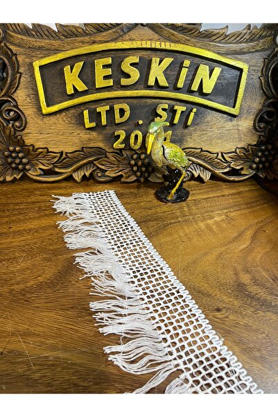 KESKİN AKSESUAR PÜSKÜLLÜ FİLE DANTEL ŞERİT