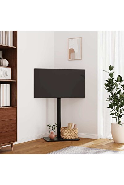 vidaxl Βάση Τηλεόρασης Γωνιακή32-65 Ιντσών Μαύρη