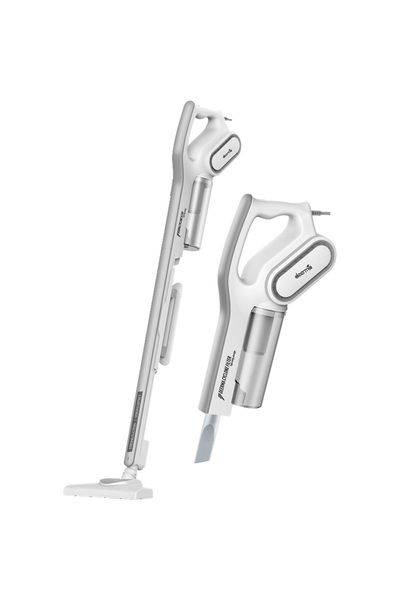 Deerma Aspirator vertical Deerma, 2 in 1, cu fir, aspirare puternica, 600W, 1...