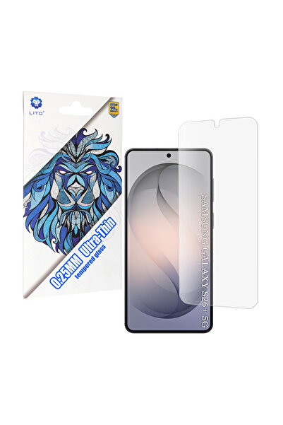 Lito Folie protectie pentru Samsung Galaxy S26 Plus, Transparenta;Antisoc, tr...
